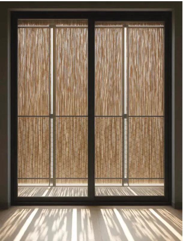 The gallery seen from inside a unit